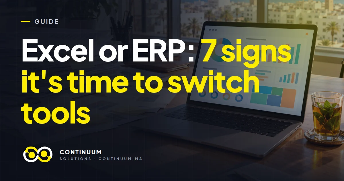 Excel or ERP: 7 signs it’s time to switch tools