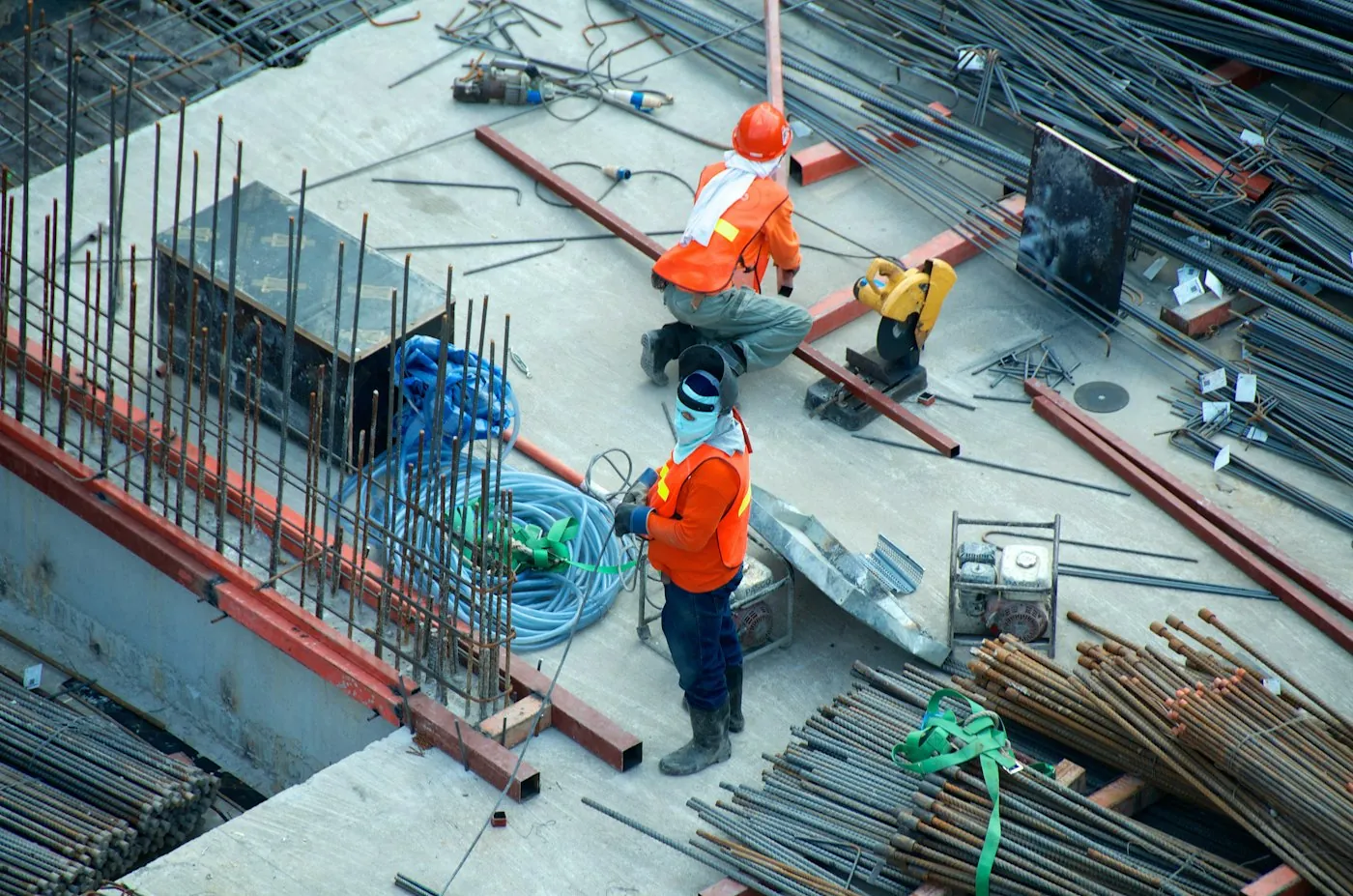 Chantier de construction — ERP pour le BTP