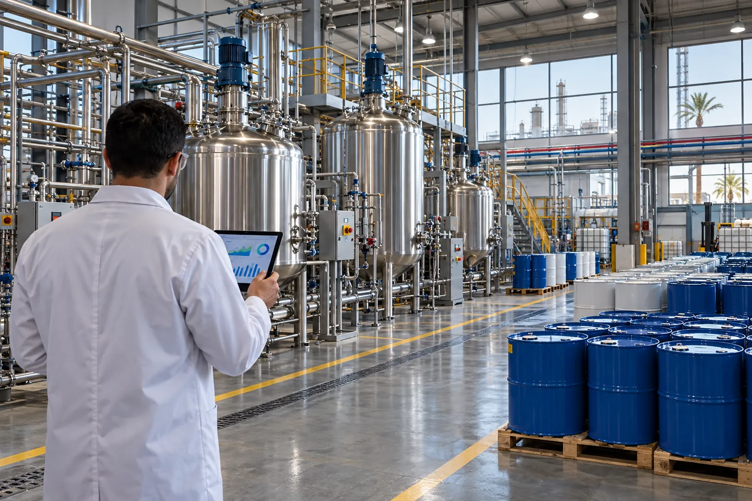 Production, stock and traceability under control